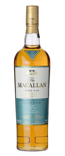 The Macallan 15 Year Fine Oak Single Malt Scotch Whisky (750 ml